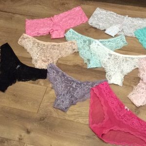10 PAIRS BRAND NEW LACE UNDERWEAR